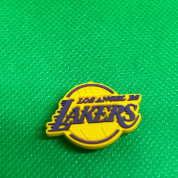 6 Lakers Basketball Croc Charms. Bundle Charms Save More! - Picture 6 of 8